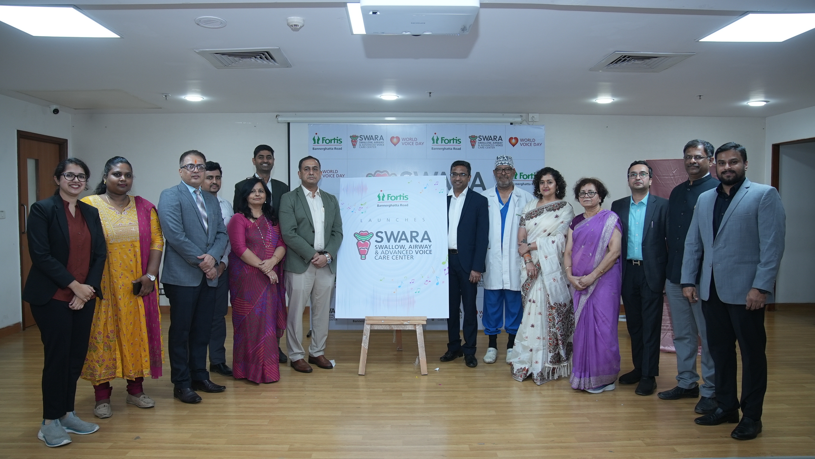 Fortis Hospital Bannerghatta Road Introduces &lsquo;SWARA Clinic&rsquo; to Advance Integrated Care for Swallow, Airway and Voice Disorders on World Voice Day